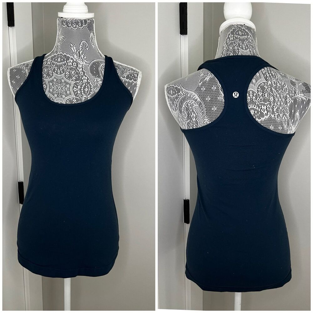Lululemon Navy Tank Top Size Small 4/6